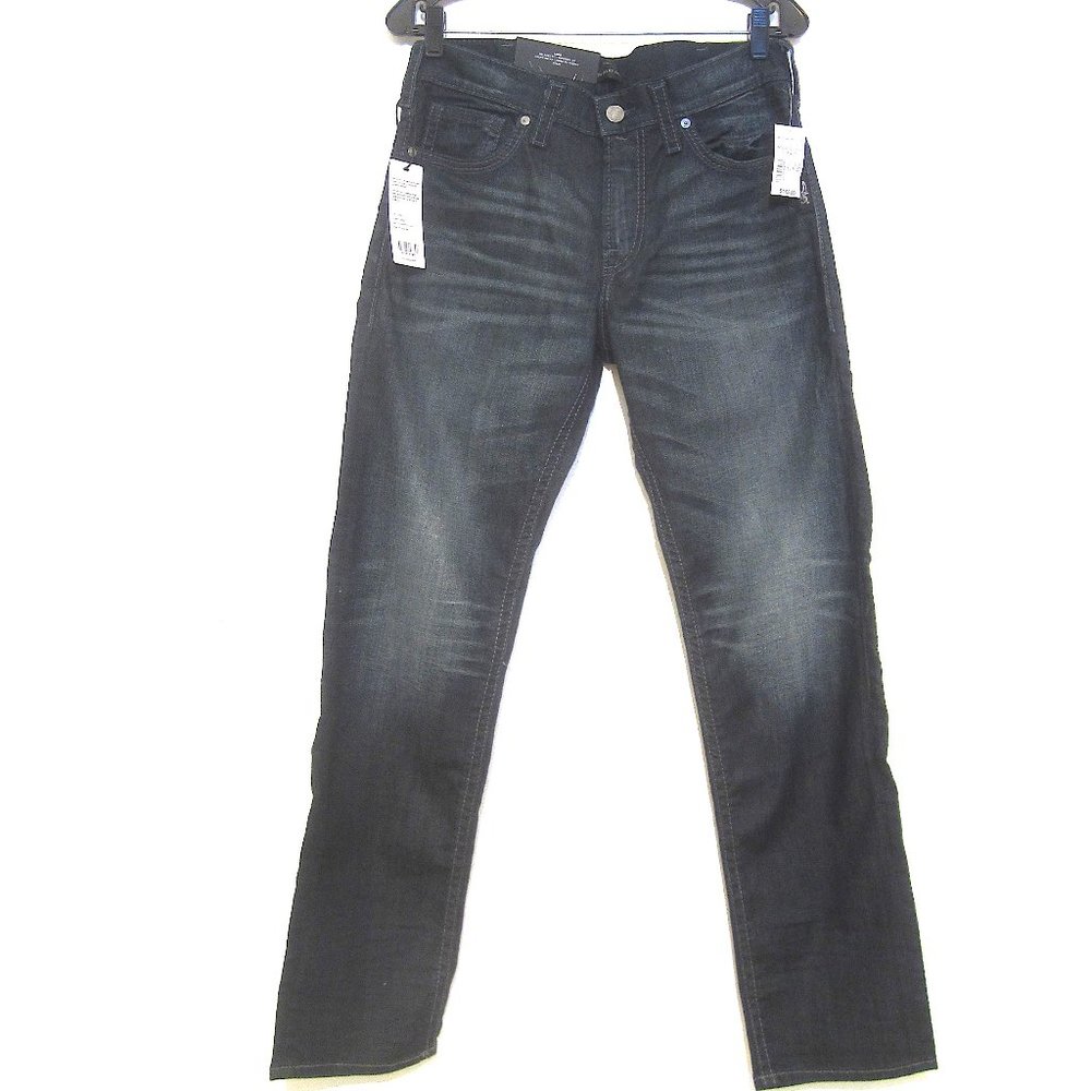 Silver Jeans Co. 32 x 32, Men's Eddie Relaxed Fit Tapered Leg, New, color Indigo